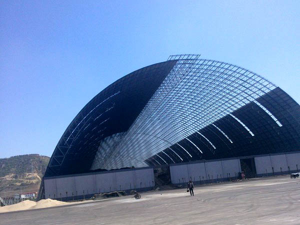 贵港桶壳螺栓球网架工程